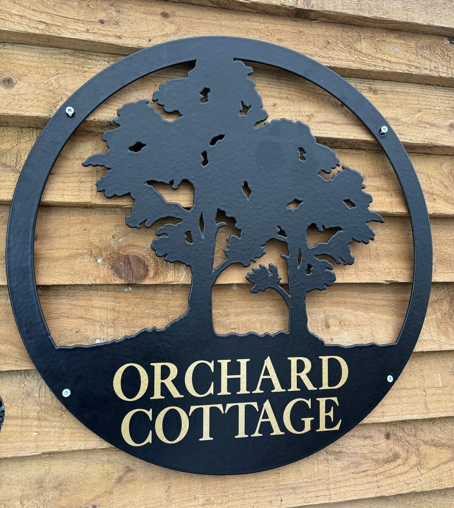 Two Trees Devon Sign