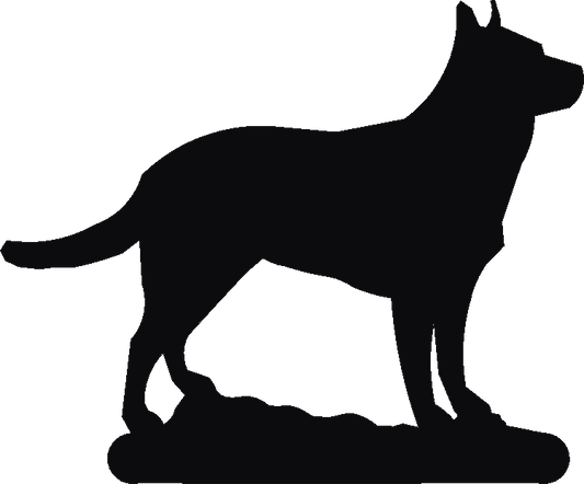 Australian Cattle Dog Kitchen Roll Holder