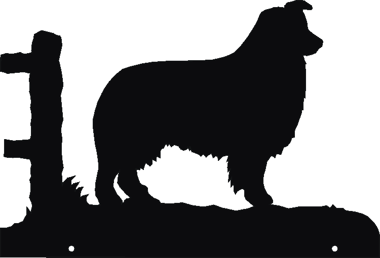 Collie Show Hanging Signs