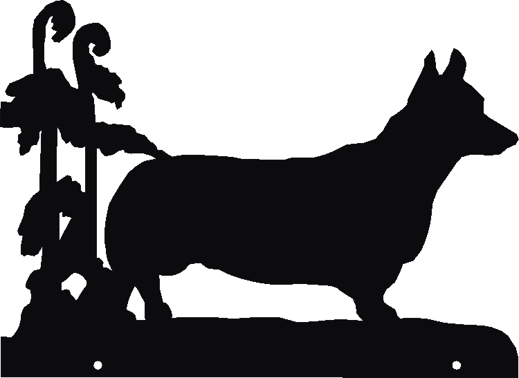 Corgi Pembroke Hanging Signs