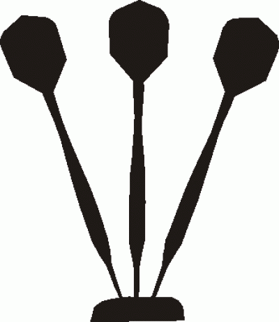 Darts Hanging Brackets