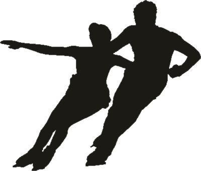 Ice Dance Weathervane
