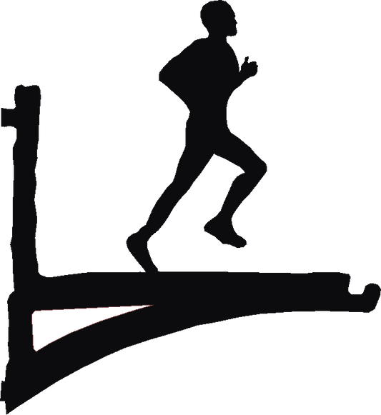 Running Male 2 Hanging Brackets