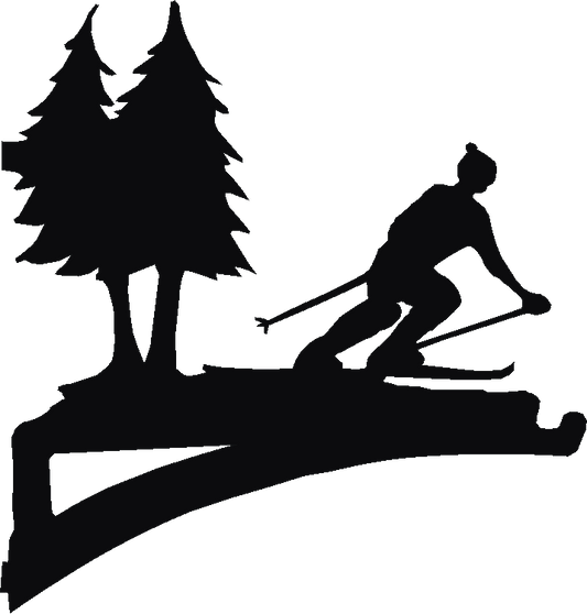 Skiing Hanging Brackets