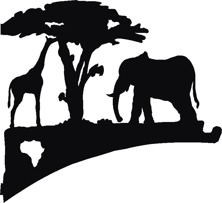 Africa Hanging Brackets