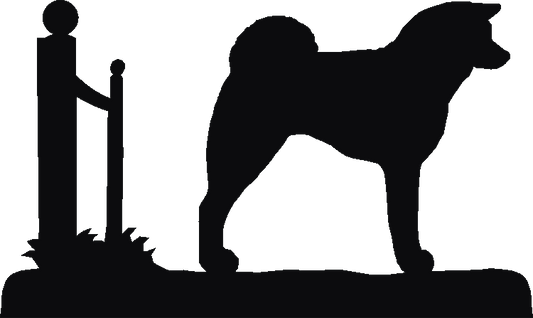 Akita Inu Doorstops