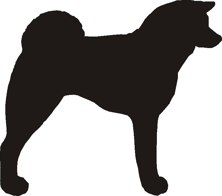 Akita Inu Wine Glasses