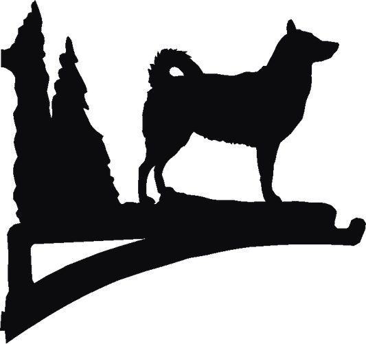 Alaskan Malamute Hanging Brackets