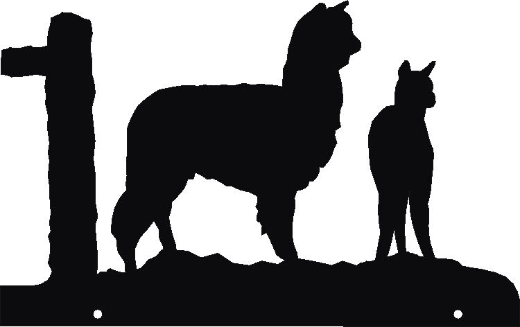 Alpaca Hanging Signs
