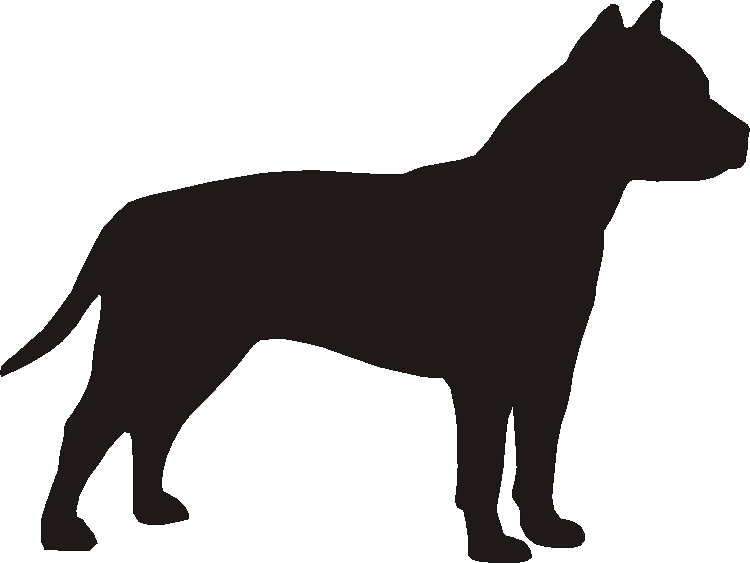 American Staffy Wind Chimes