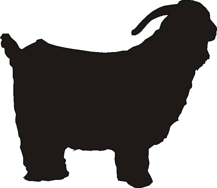 Angora Goat Yorkshire Sign