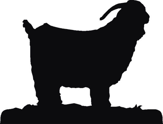 Angora Goat Weathervane