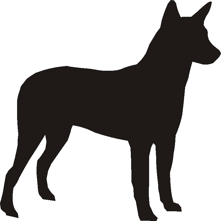 Australian Stumpy Silhouettes