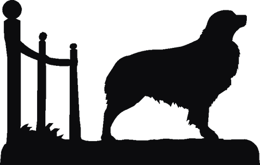 Australian Shepherd Key Rack