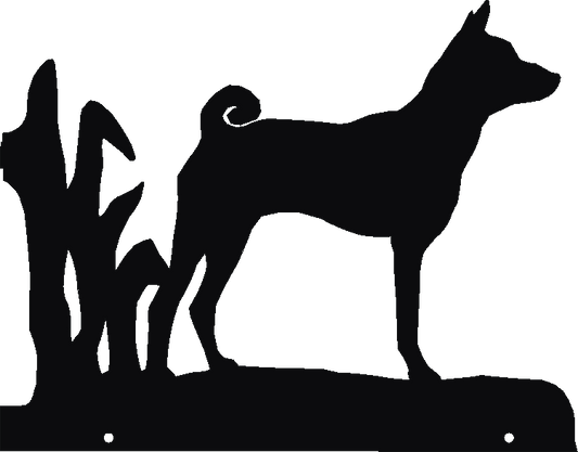Basenji Hanging Signs