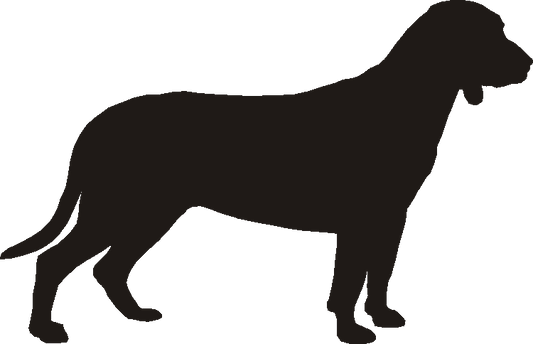 Bavarian Hound Silhouettes