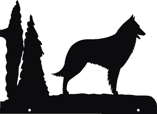 Belgian Groenendale Hanging Signs