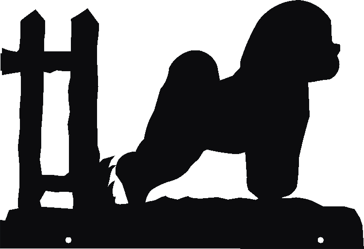 Bichon Hanging Signs