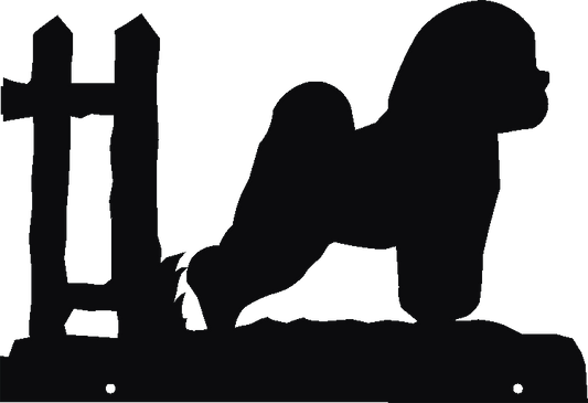 Bichon Hanging Signs