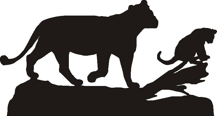 Big Cat Rosette Runner