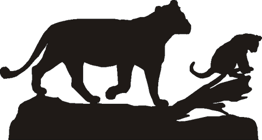 Big Cat Coat Racks