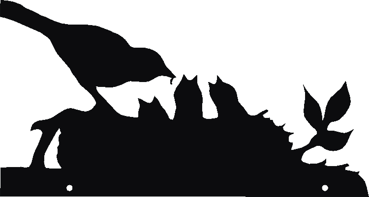 Bird Nest Hanging Signs