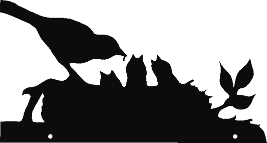 Bird Nest Hanging Signs