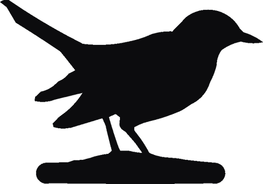 Blackbird Loo Roll Holder