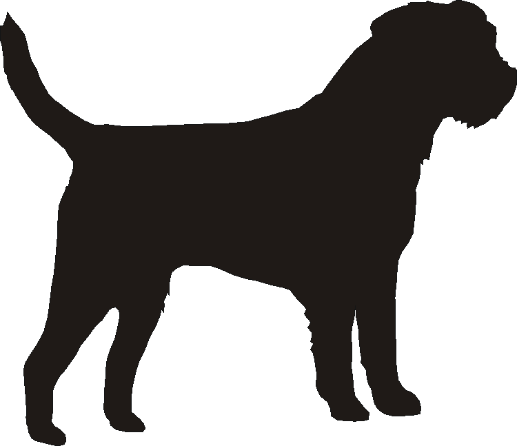 Border Terrier Gate Plates
