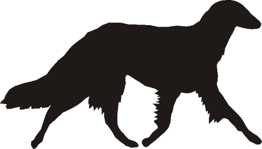 Borzoi Trotting Silhouettes