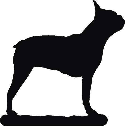 Boston Terrier Post Box