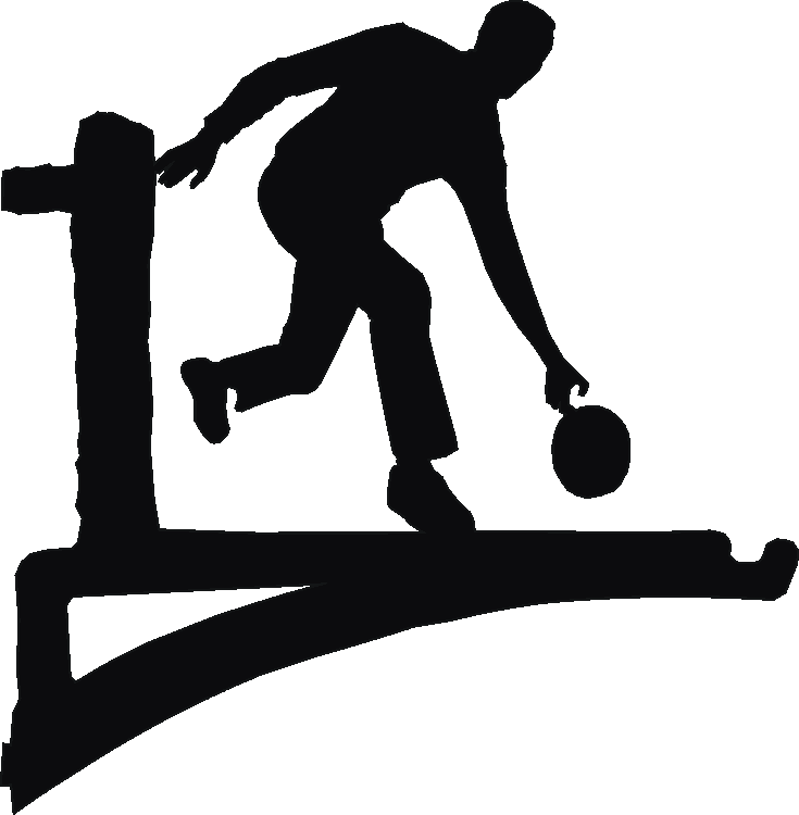 Bowling Mens Hanging Brackets