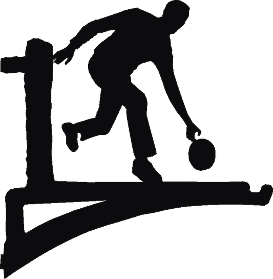 Bowling Mens Hanging Brackets