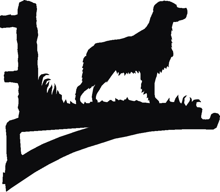 Brittany Spaniel Hanging Brackets