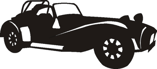 Caterham 7 Silhouettes