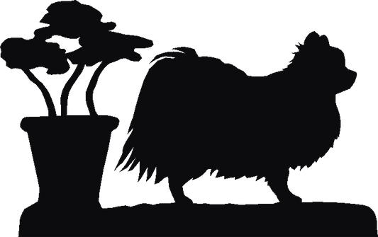 Chihuahua Long Coat Weathervane