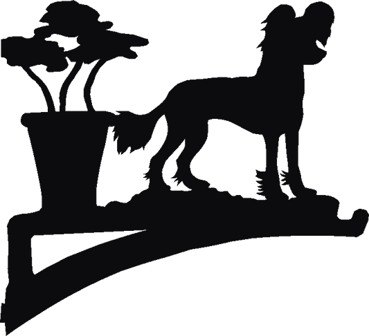 Chinese Crested Hanging Brackets