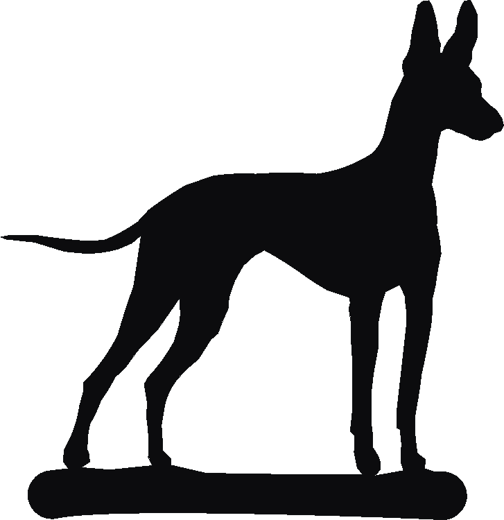 Cirneco dell'Etna Book Ends