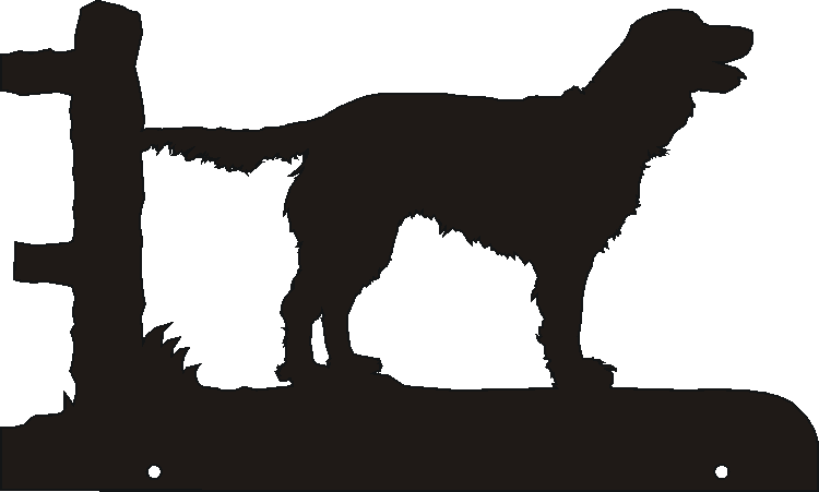 Cocker Working Hanging Signs