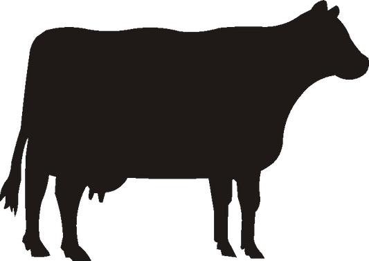Cow Silhouettes