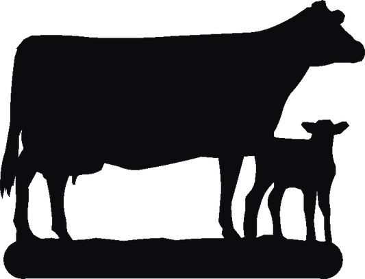 Cow and Calf Hand Stand