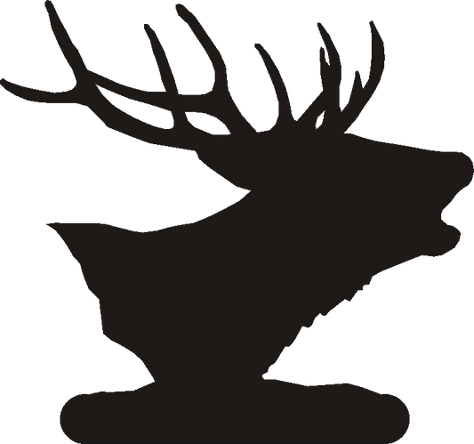 Deer Head Post Box