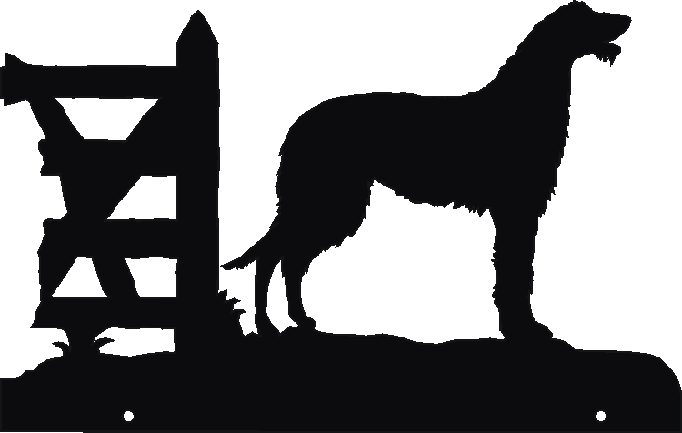 Deerhound Hanging Signs