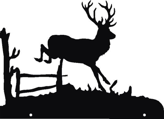 Deer Jump Hanging Signs
