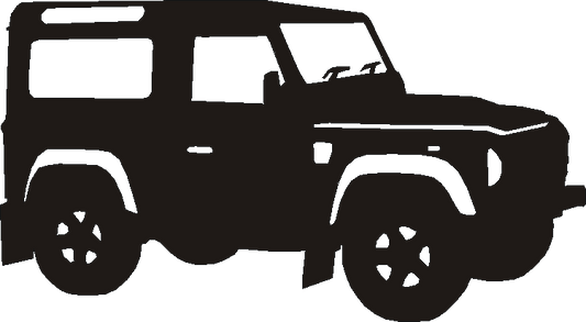Land Rover Defender 90 Stable Door Name Plates
