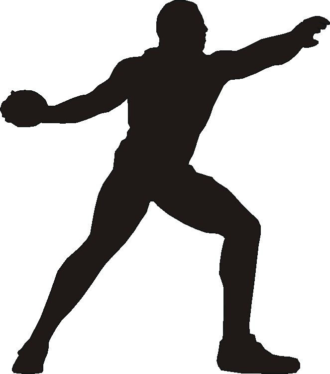 Discus Mens Silhouettes