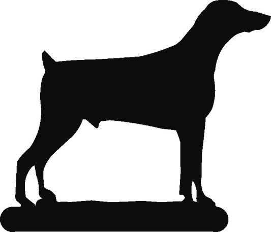 Doberman Docked Phone Stand