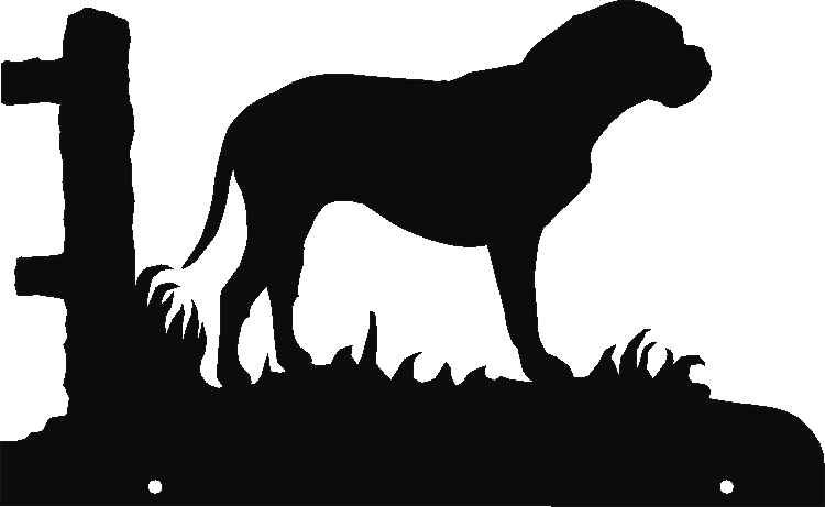 Dogue de Bordeaux Hanging Signs