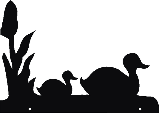 Duck Pair Hanging Signs