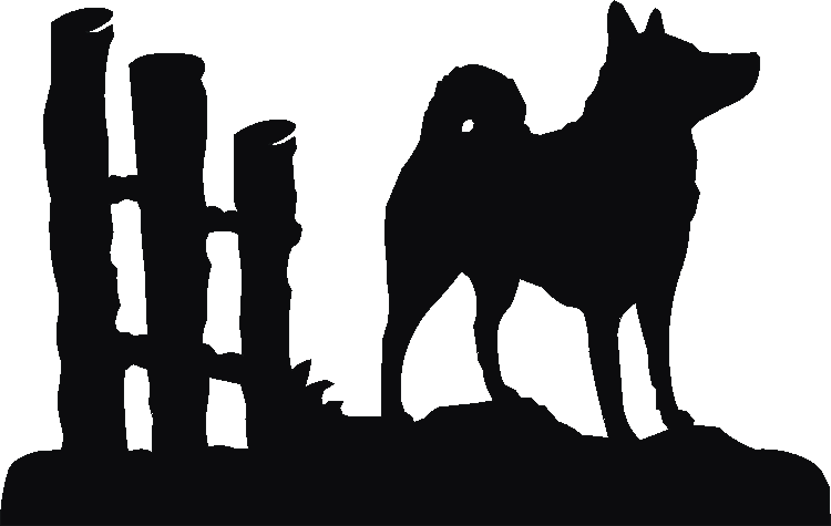 Elkhound Rosette Runner